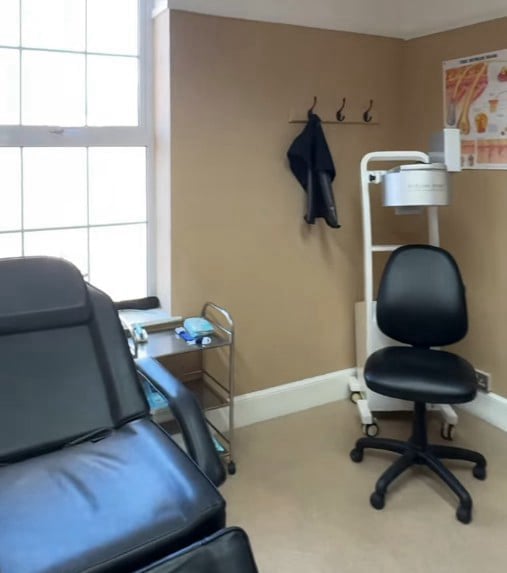 Hair Loss Studio covering Derby Leicester Nottingham  consulting room
